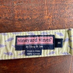 Vineyard Vines Green D ring Belt